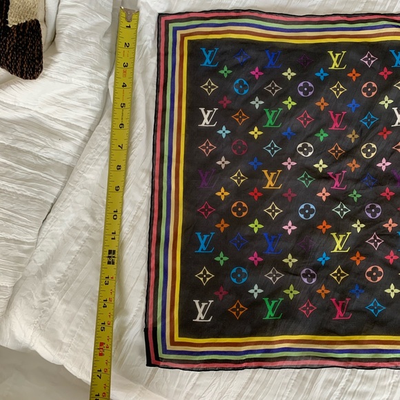 Louis Vuitton multicolor monogram bandana - Picture 15 of 16